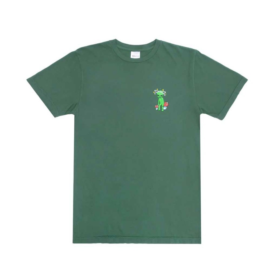 Men * | Rip N Dip Space Gang Tee Olive Wholesale