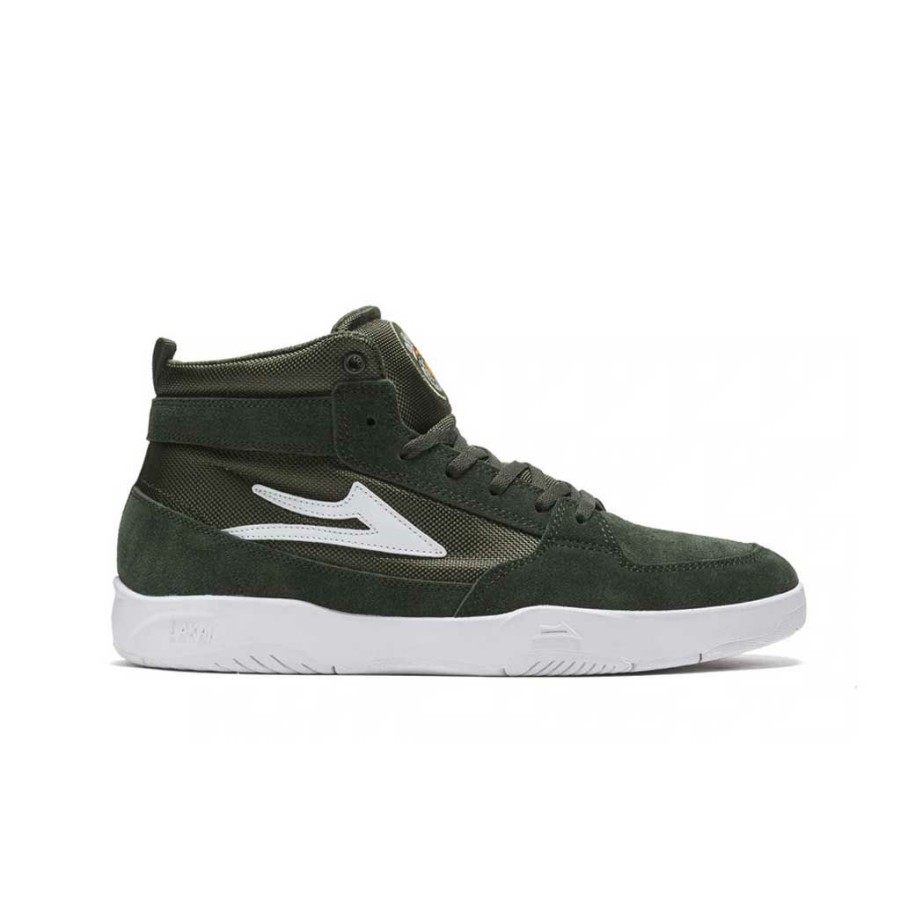 Men * | Lakai Trudger Olive Suede Low Price