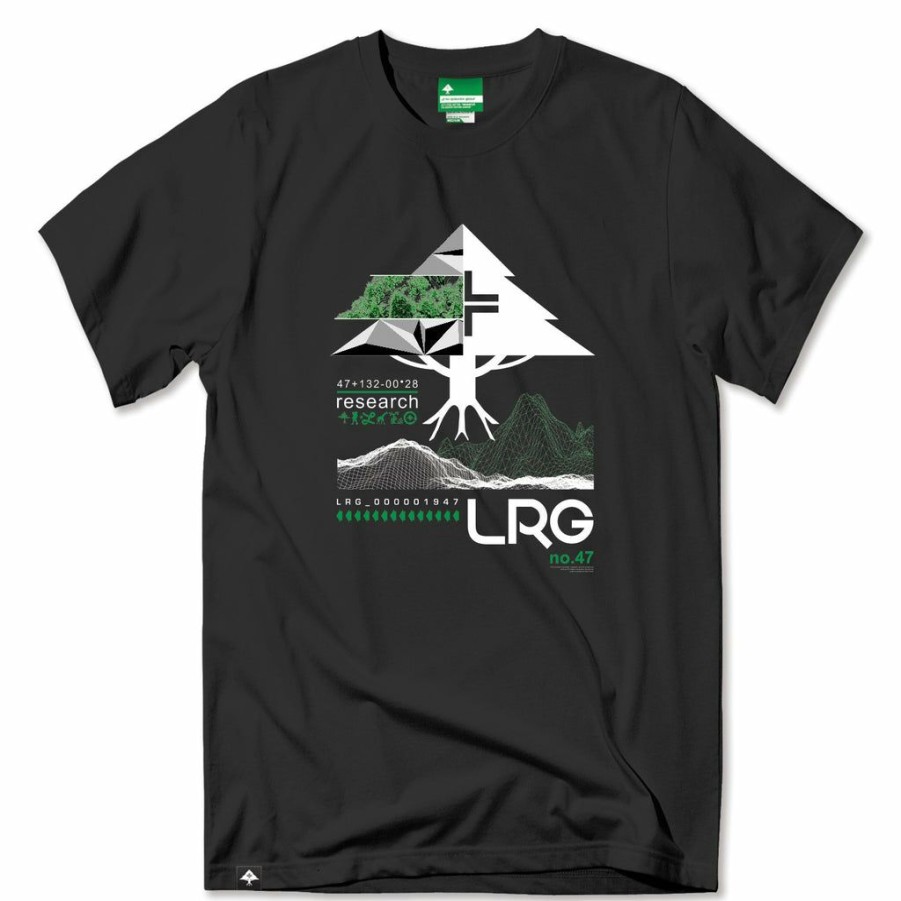 Men * | Lrg Tree Tech Tee Black Low Price