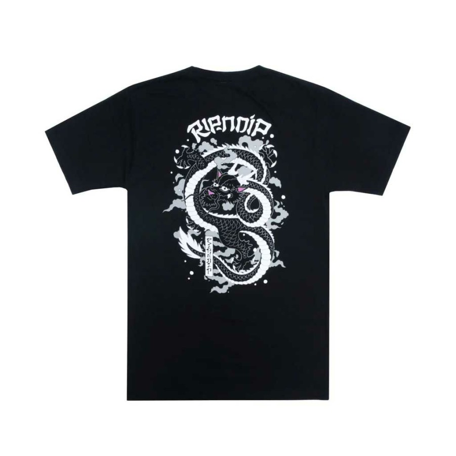 Men * | Rip N Dip Mystic Jerm Tee Black Top Sell