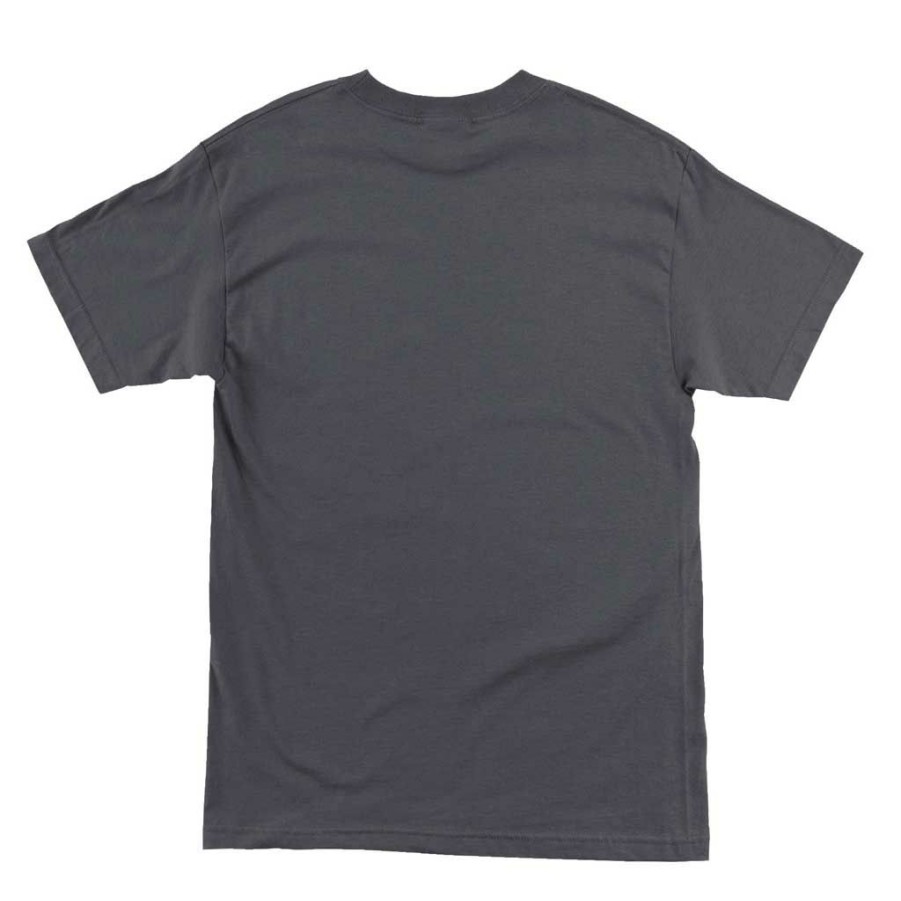 Men * | Creature Horns Outline S/S T-Shirt Charcoal Bargain Sale