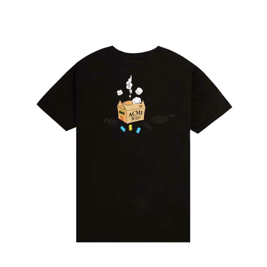 Men * | The Hundreds X Warner Bros. Bat Wile-E T-Shirt Black Free Delivery