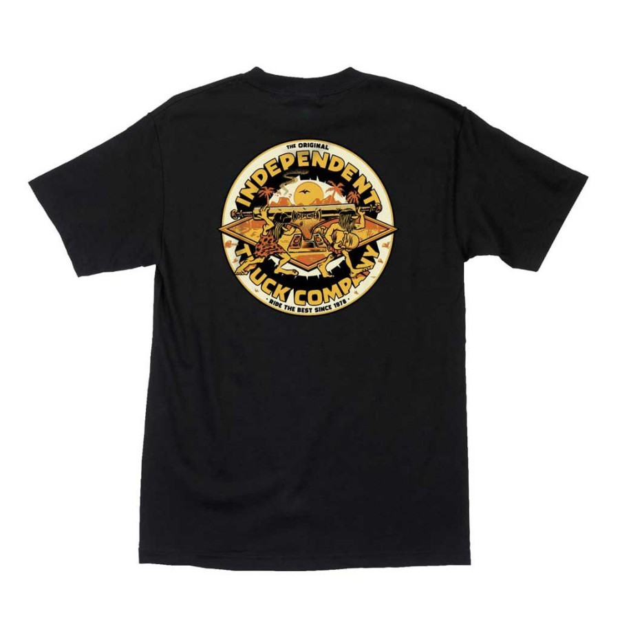 Men * | Independent Original 78 S/S T-Shirt Black Typical Style