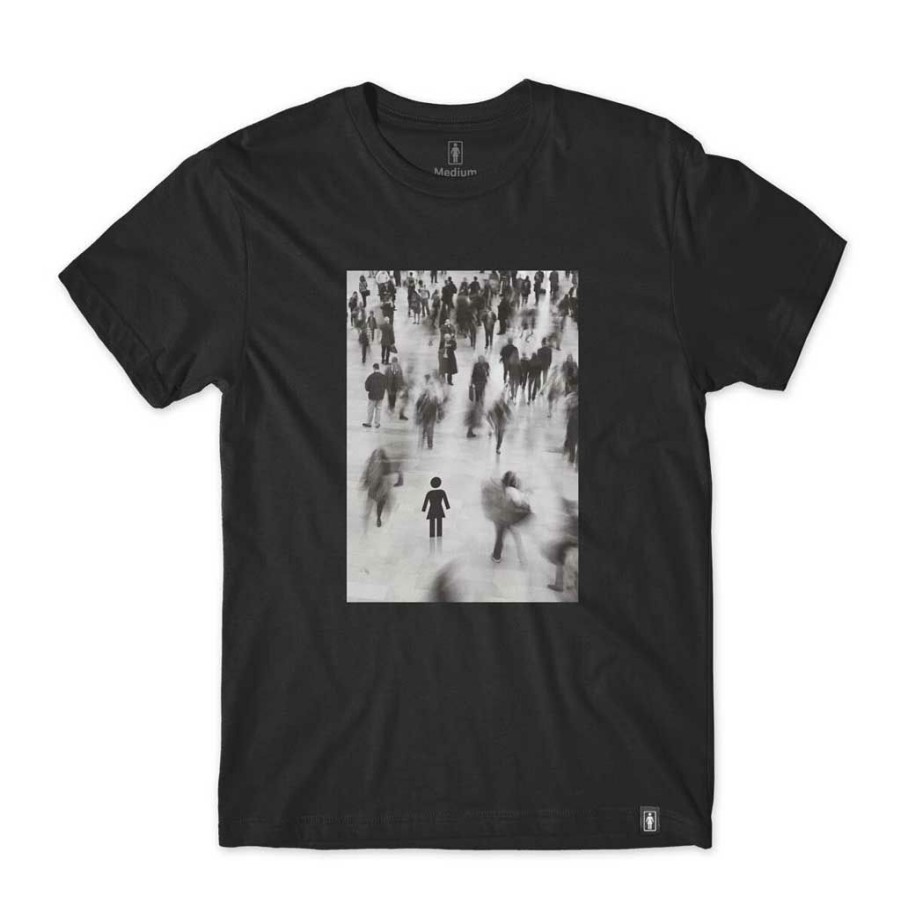 Men * | Girl Wanderer T-Shirt Black Exclusive Design