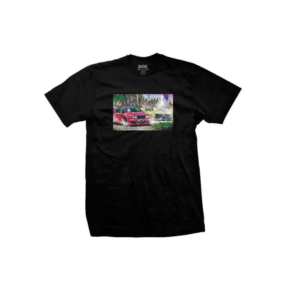 Men * | Dgk Day Drift Tee Black Store