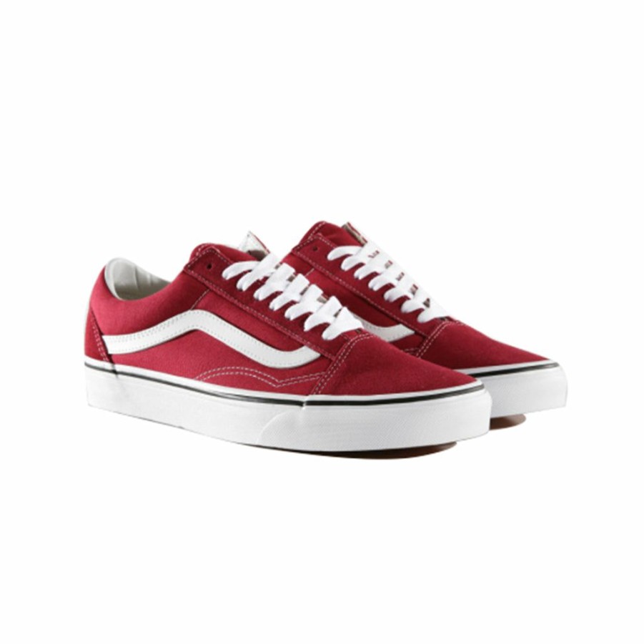 Men * | Vans Old Skool Rumba Red/True White Clearance Sale