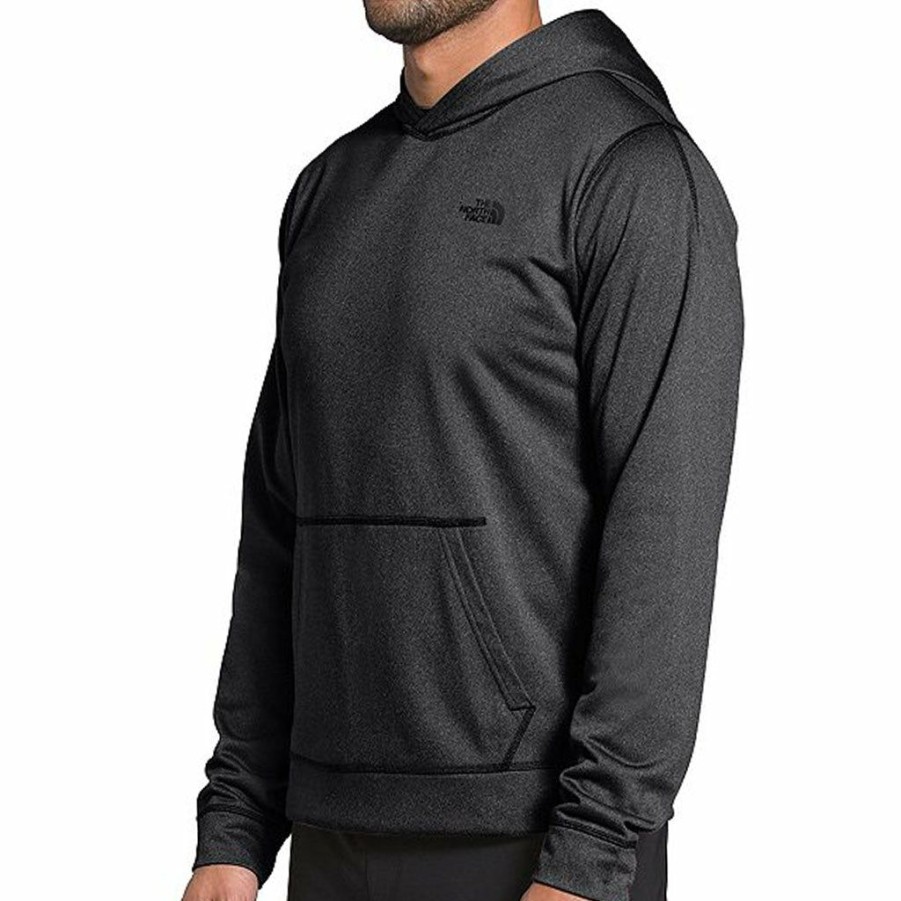 Men * | The North Face Kickaround Pullover Hoodie Tnf Black Heather Latest