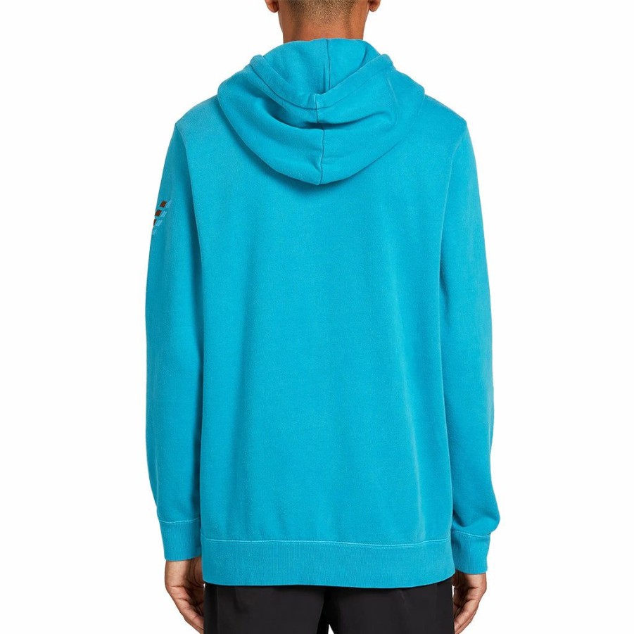 Men * | Volcom Vmx Stretch Washed Pullover Chlorine Typical Style