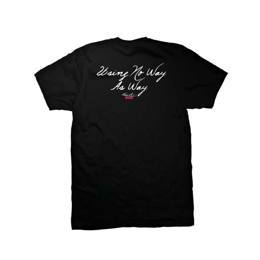 Men * | Dgk X Bruce Lee No Way As Way Tee Black Free Delivery