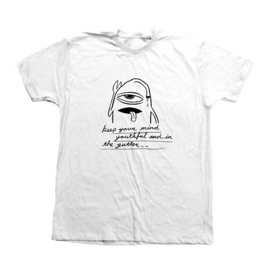 Men * | Toy Machine Youthful Tee White Hot Sell