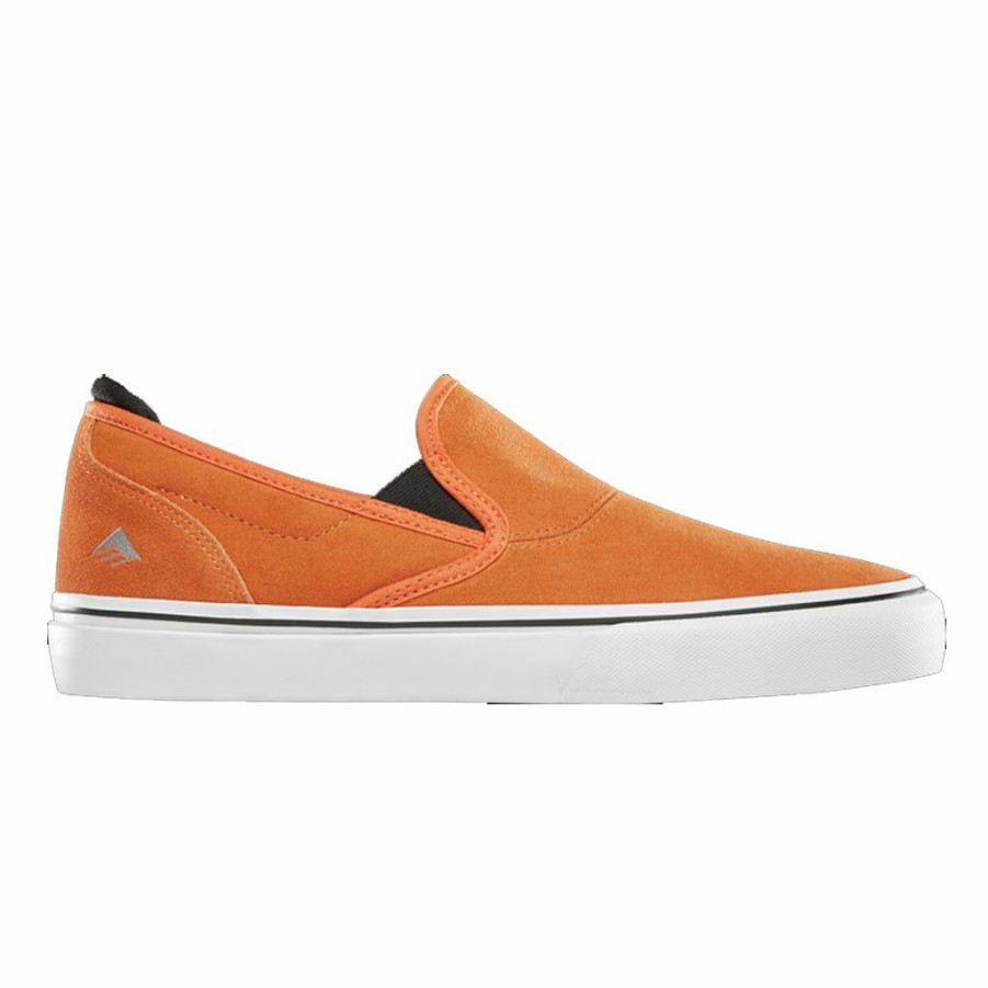 Men * | Emerica X Bronson Wino G6 Slip On Orange Exclusive Design