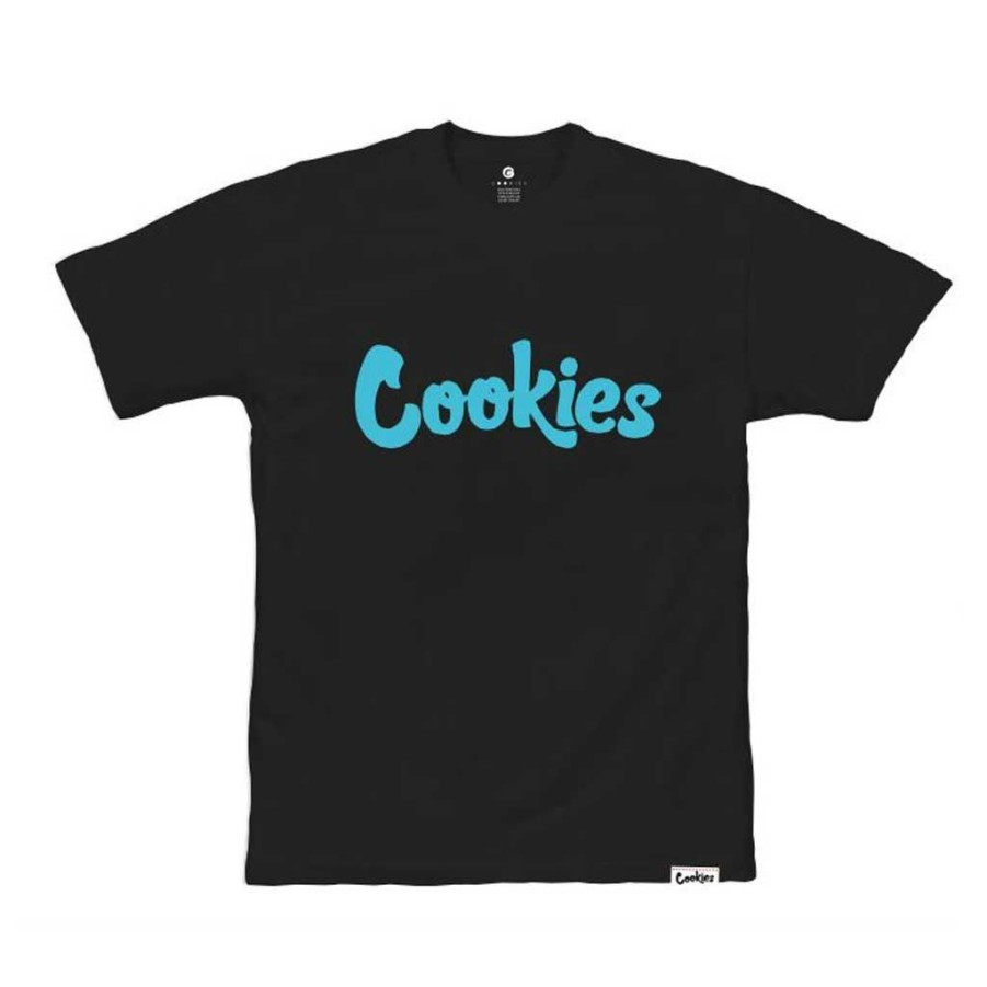 Men * | Cookies Original Mint Tee Black/Blue Store