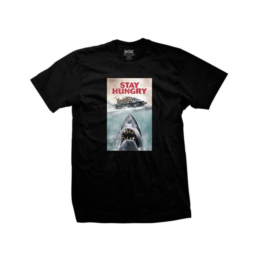 Men * | Dgk Predator Tee Black Quick Delivery