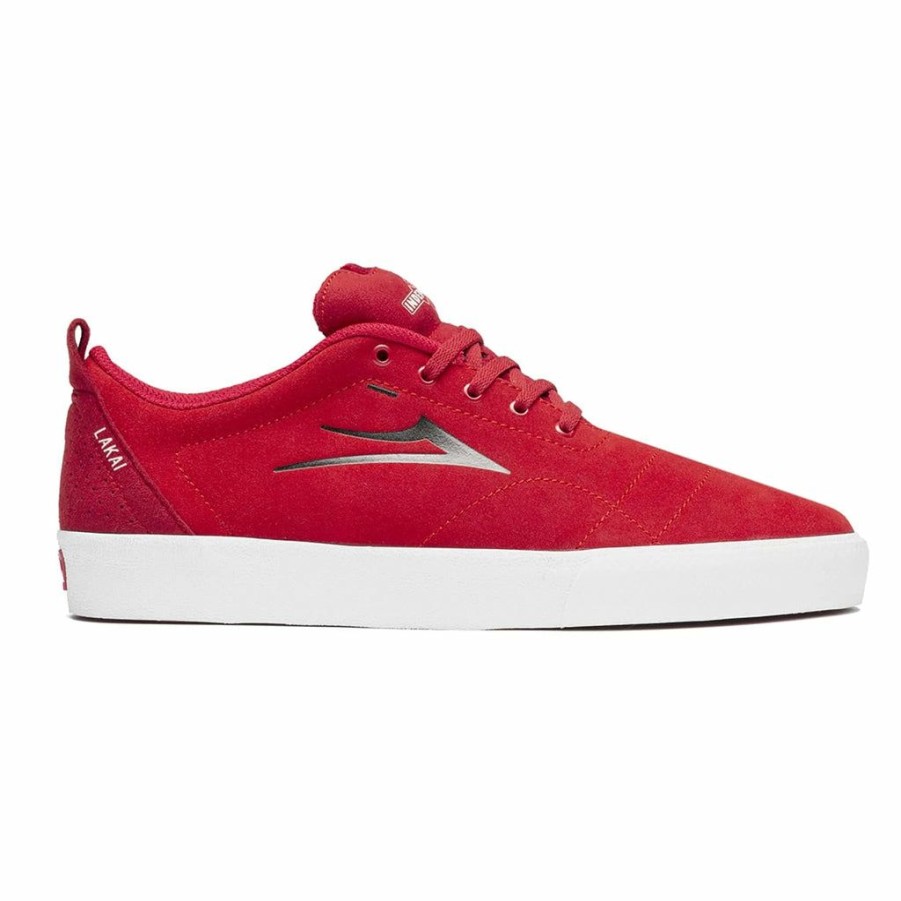 Men * | Lakai X Independent Bristol Red Suede Low Price