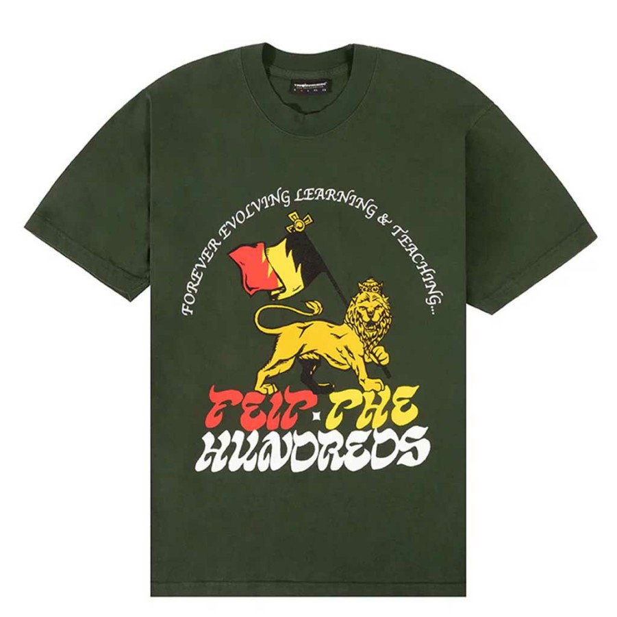 Men * | The Hundreds Lion T-Shirt Ivy Cheap Online