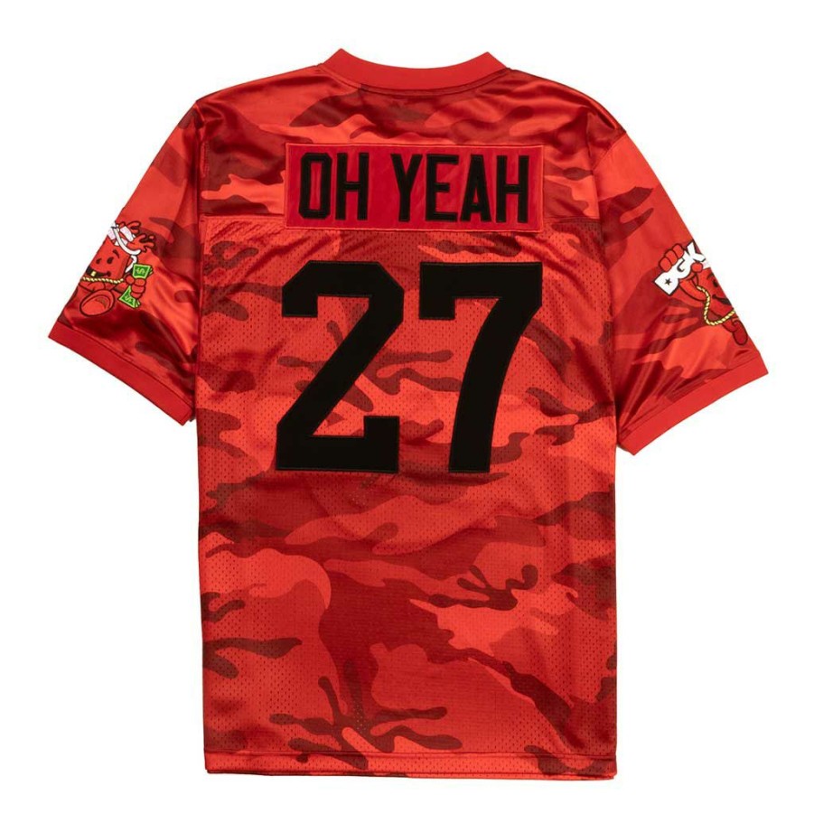 Men * | Dgk X Kool-Aid Thirst Football Jersey Red Excellent Quality