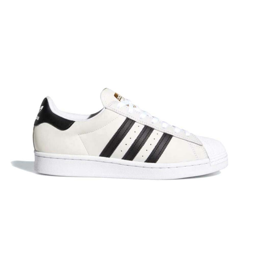 Men * | Adidas Superstar Adv White/Black/Gold Free Delivery