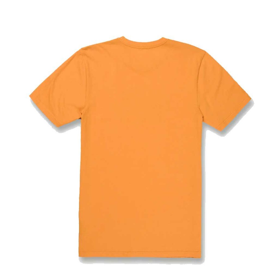 Men * | Volcom Commiter S/S Tee Sunburst Free Delivery