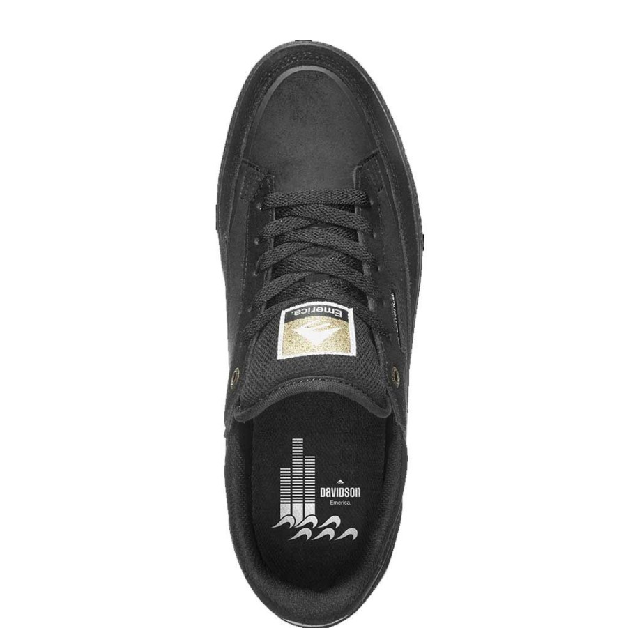 Men * | Emerica Gamma G6 Black/Black Exclusive Design