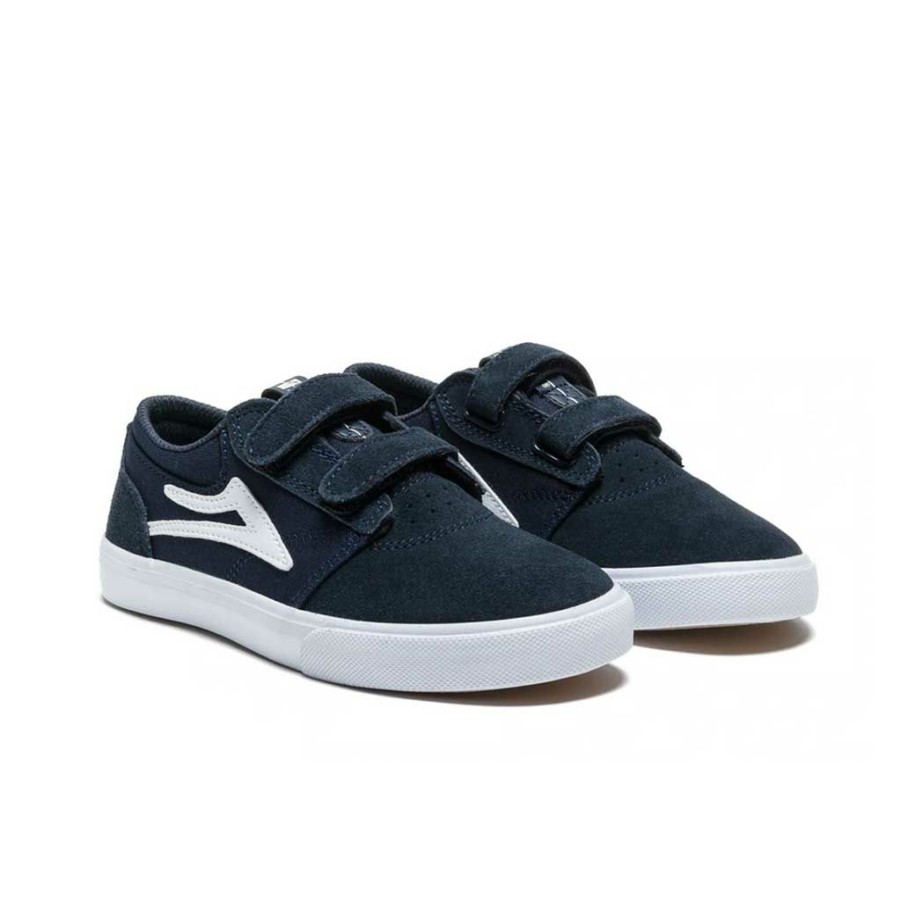 Men * | Lakai Griffin Kids Shoes Navy Suede Cheap Online