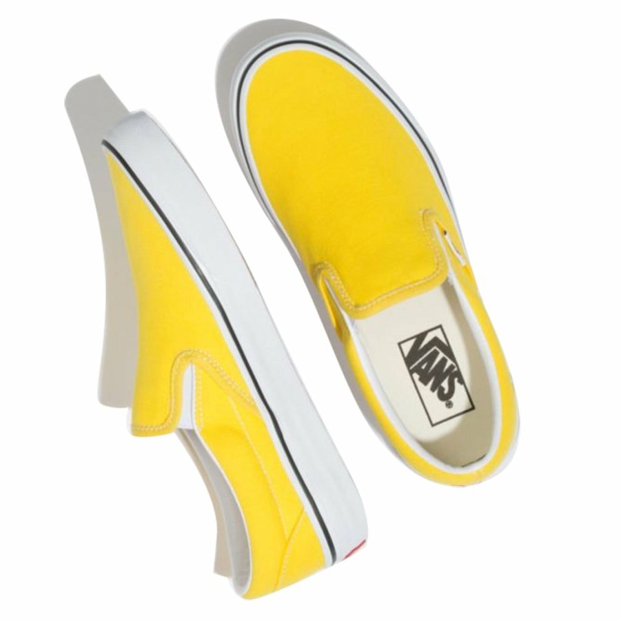 Men * | Vans Classic Slip On Vibrant Yellow Latest