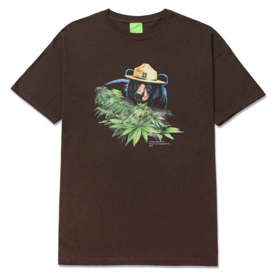 Men * | Huf Tokey S/S Tee Chocolate Quality Guarantee