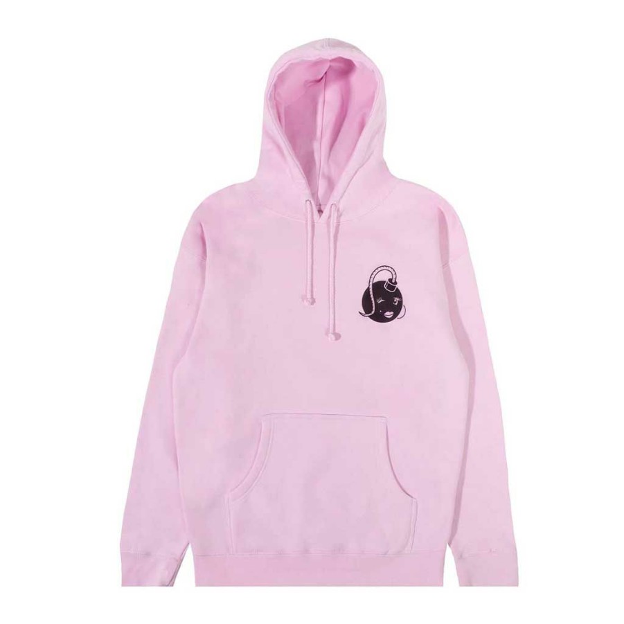 Men * | The Hundreds Simple Madam Pullover Light Pink Store