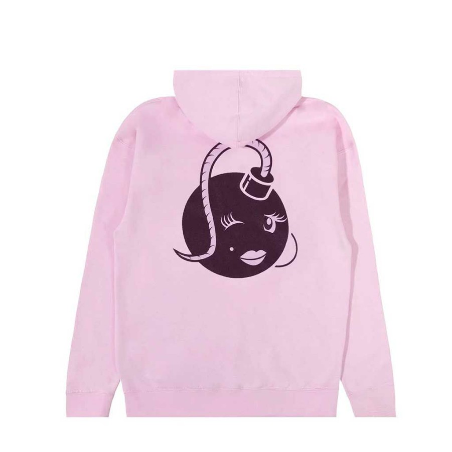 Men * | The Hundreds Simple Madam Pullover Light Pink Store