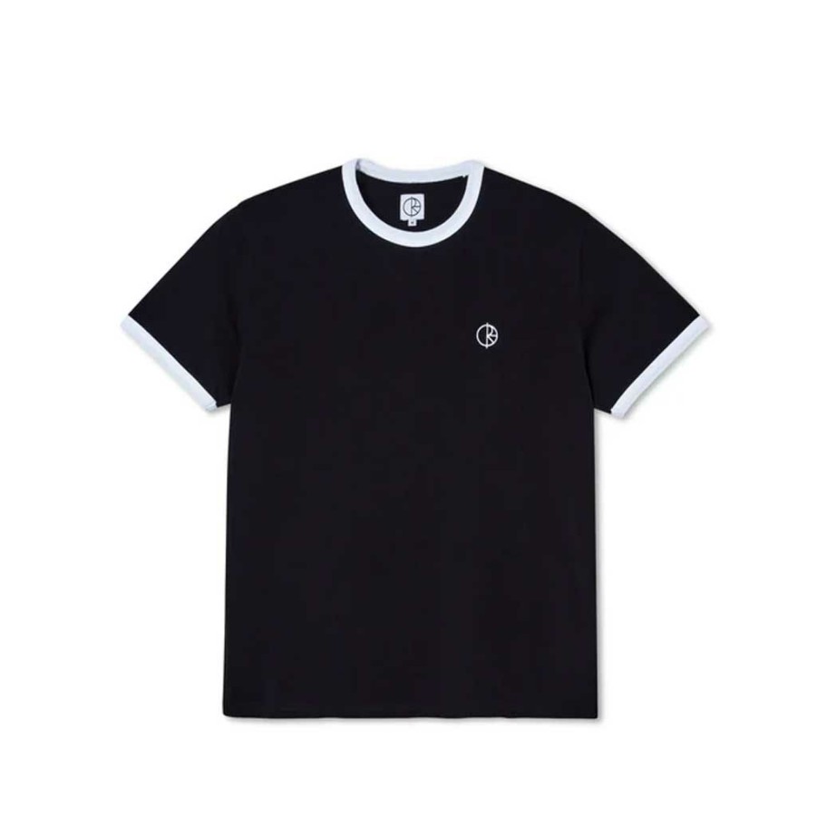 Men * | Polar Rios Ringer Tee Black/White Hot Sell