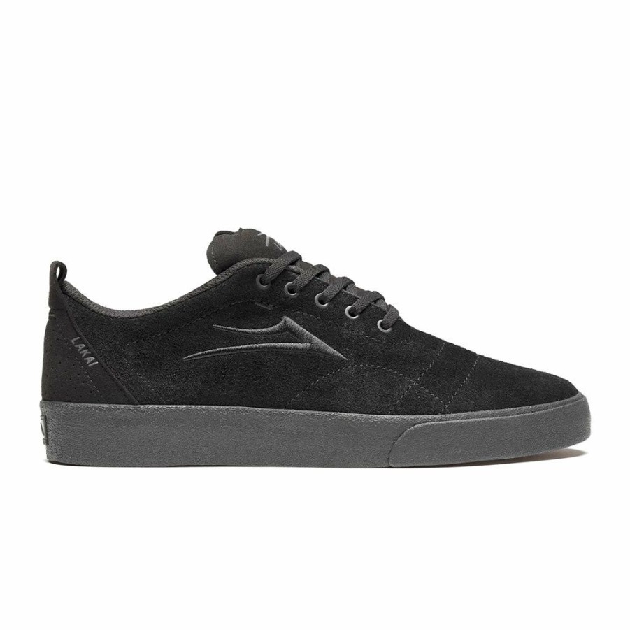 Men * | Lakai Bristol Black/Black Suede Sale