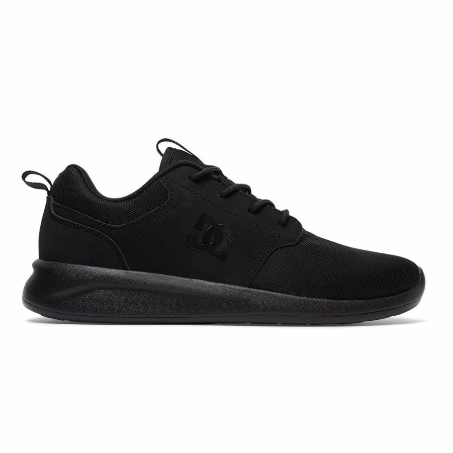 Men * | Dc Midwaysn Shoes Black Bestsellers