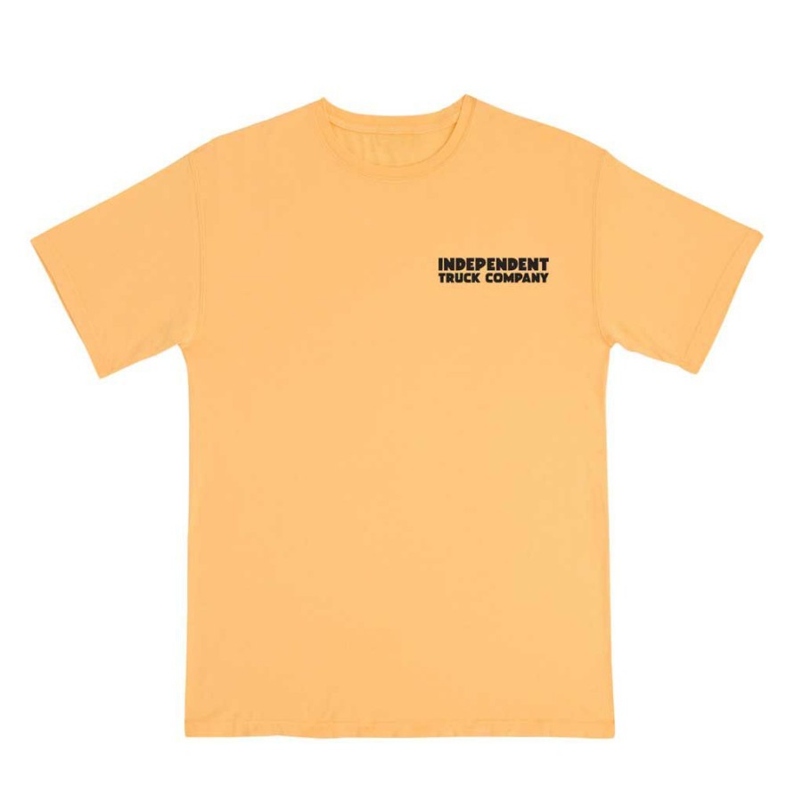 Men * | Independent Original 78 S/S T-Shirt Butterscotch Discount