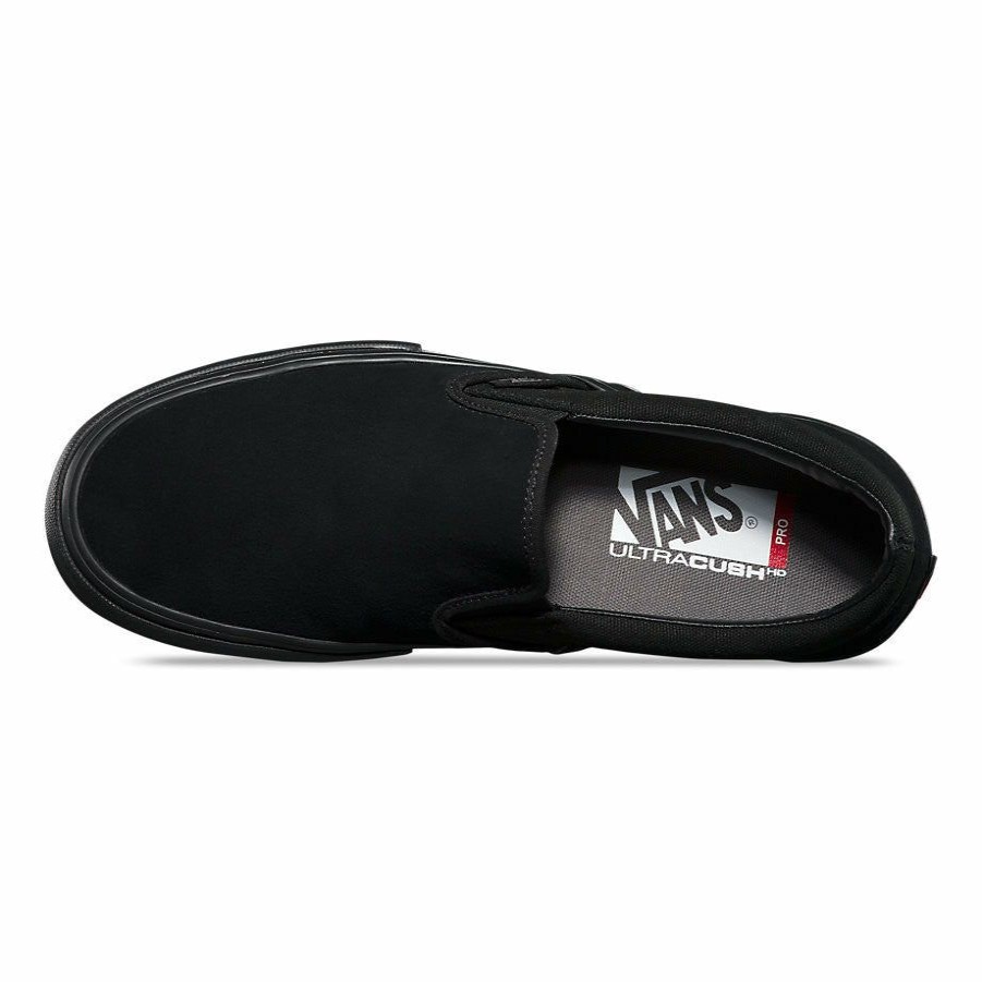 Men * | Vans Slip-On Pro Skate Shoes Blackout Store