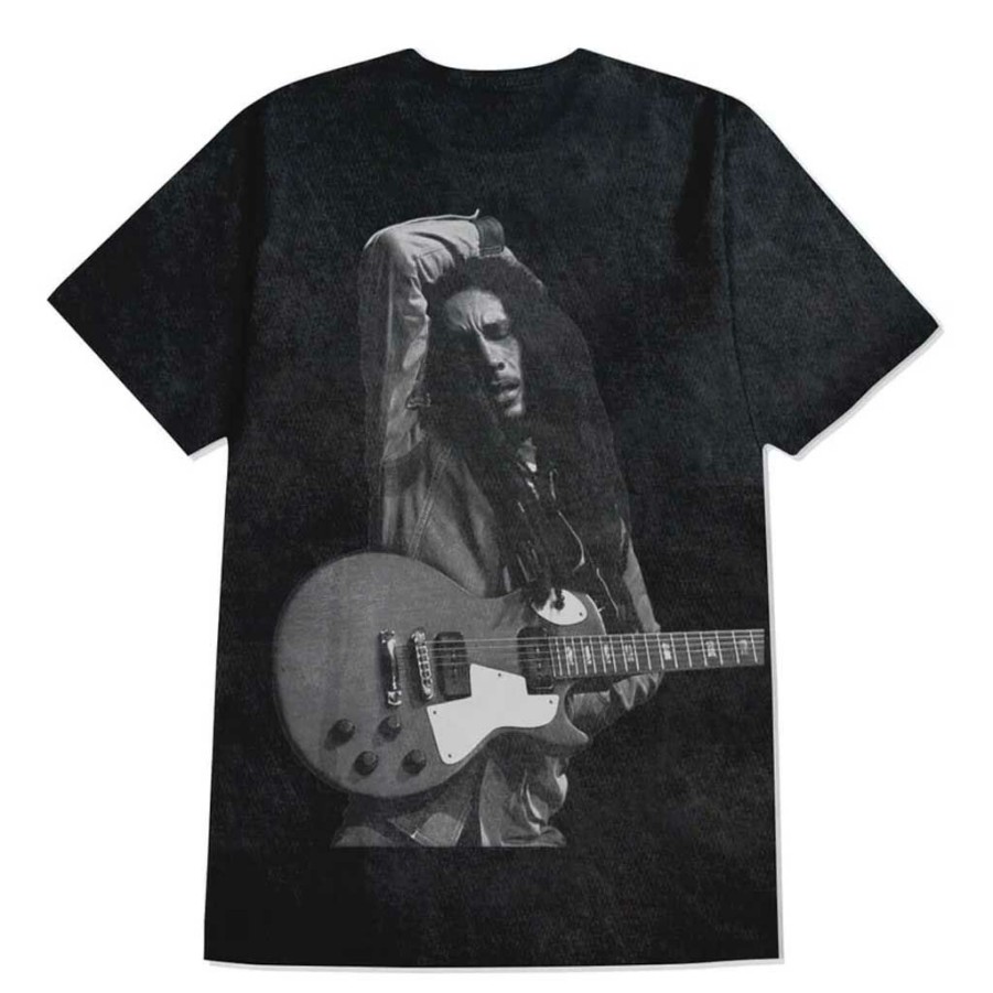 Men * | Primitive X Bob Marley Redemption Tee Black Top Sell