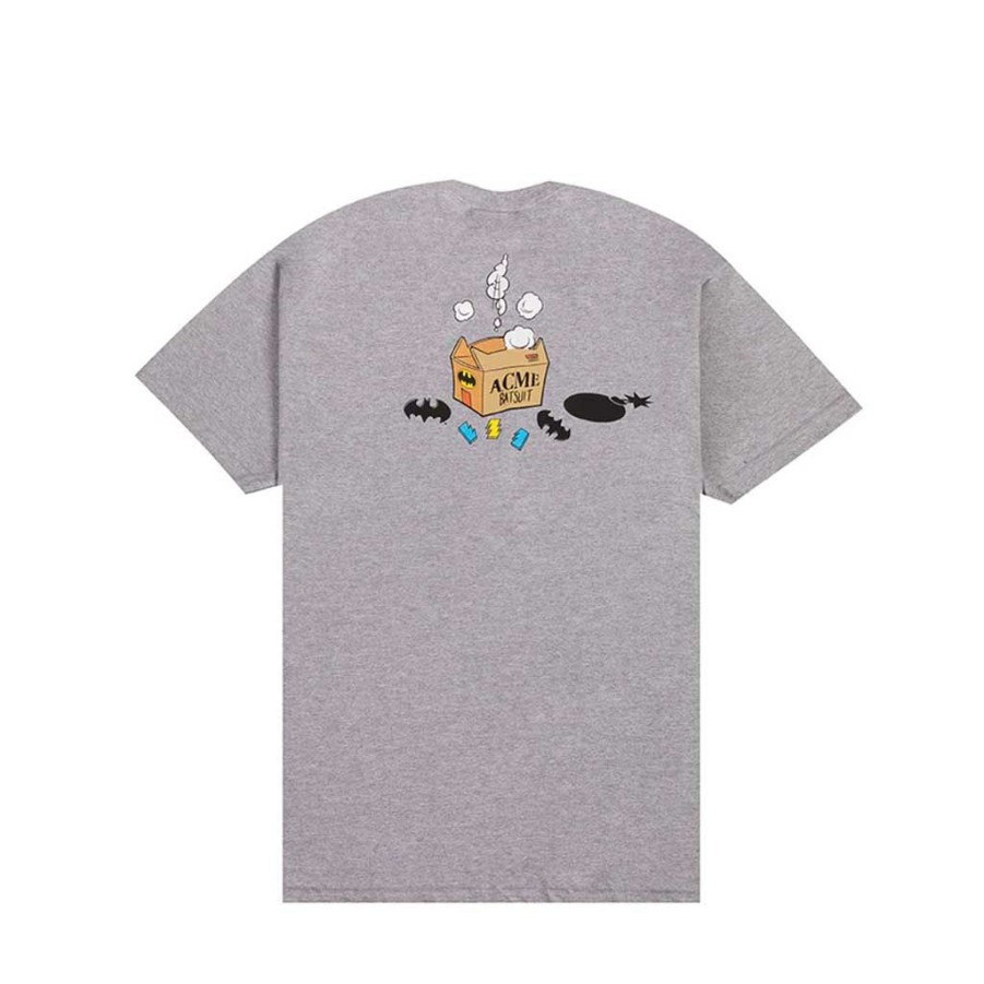 Men * | The Hundreds X Warner Bros. Bat Wile-E T-Shirt Athletic Heather Special Style