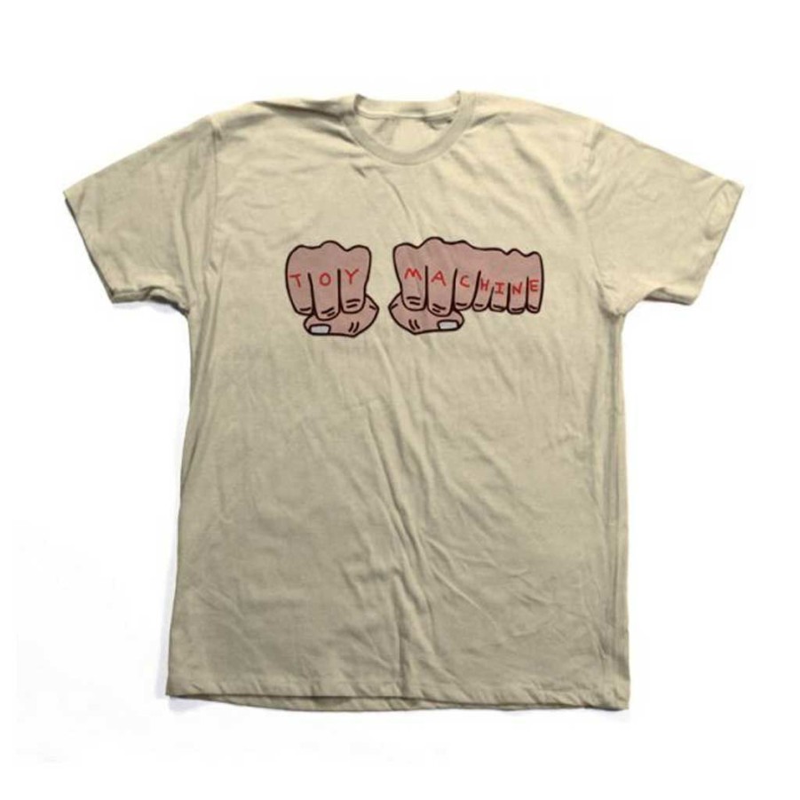 Men * | Toy Machine Fists Tee Sand Free Delivery