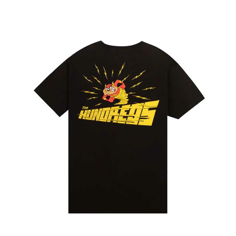 Men * | The Hundreds X Warner Bros. Flash Taz T-Shirt Black Cheap Online