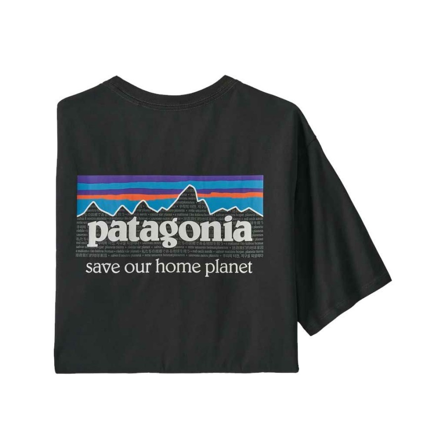 Men * | Patagonia P-6 Mission Organic Tee Inbk Bargain Sale