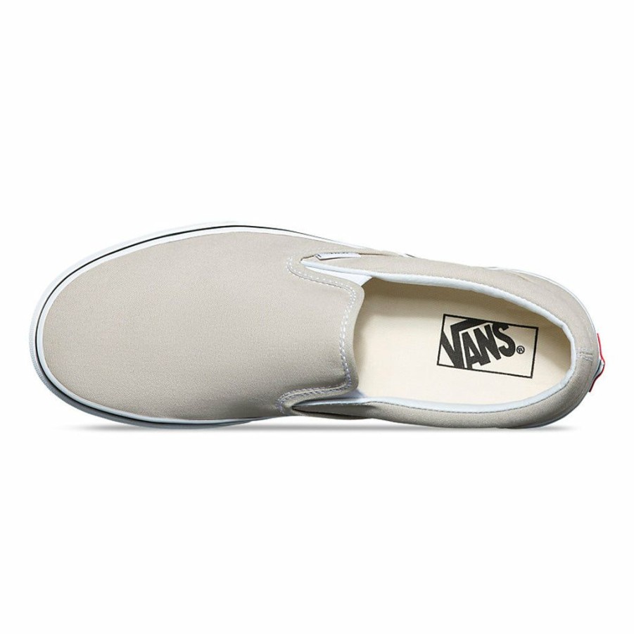 Men * | Vans Slip-On Shoes Silver Lining/True White Closeout Sale