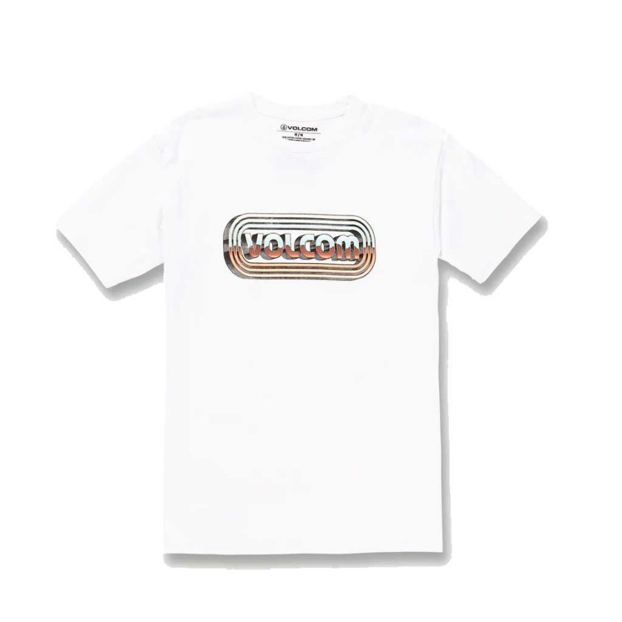 Men * | Volcom Truckstopper S/S Tee White Special Style