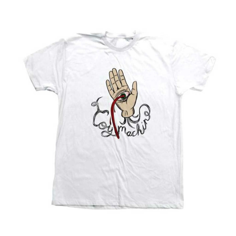 Men * | Toy Machine Bleeding Hand Tee White Exclusive