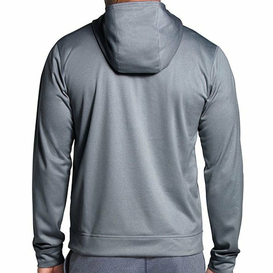 Men * | The North Face Kickaround Pullover Hoodie Mid Grey Heather Wholesale