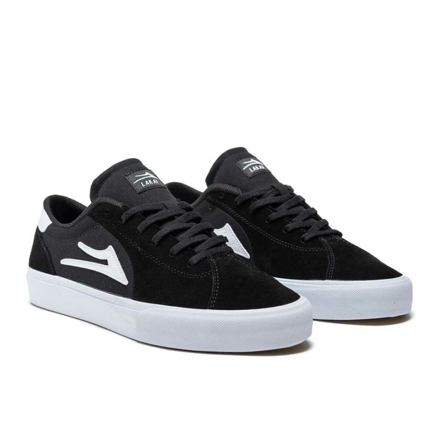 Men * | Lakai Flaco 2 Black Suede Low Price