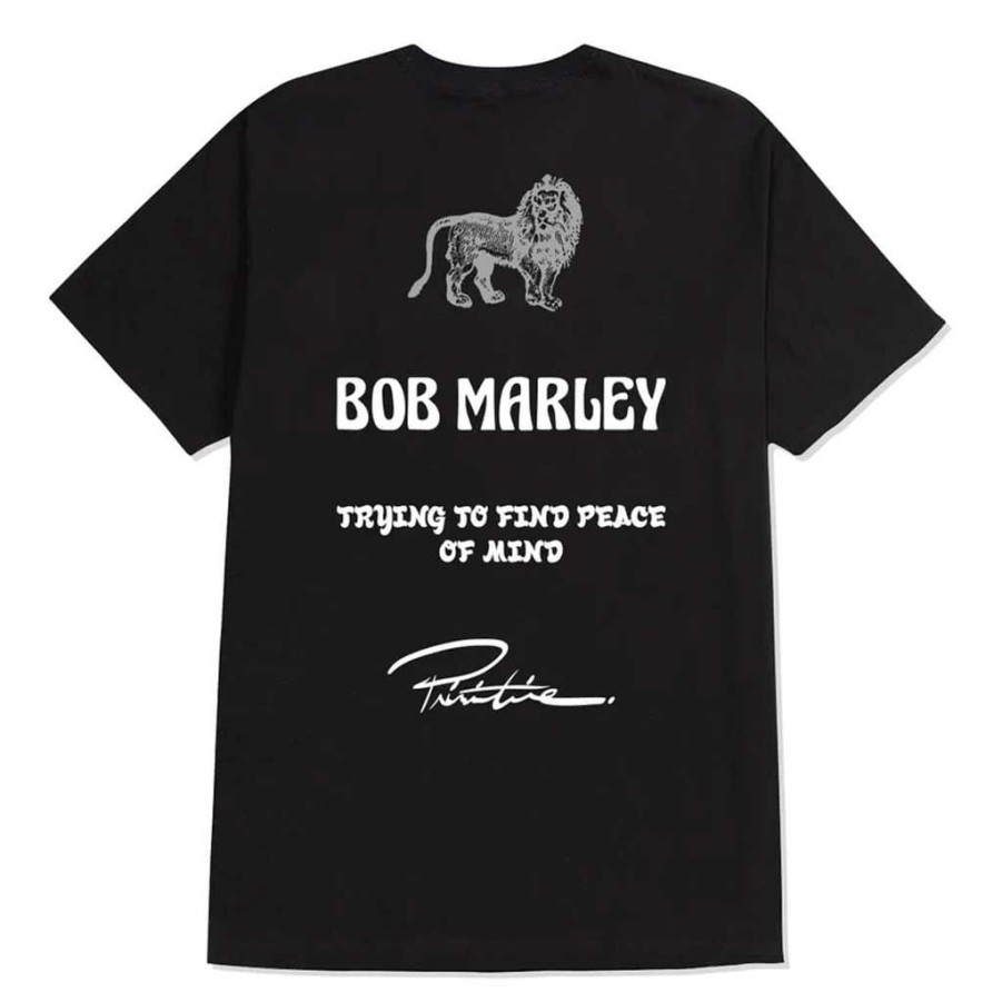 Men * | Primitive X Bob Marley Heartache Tee Black Typical Style