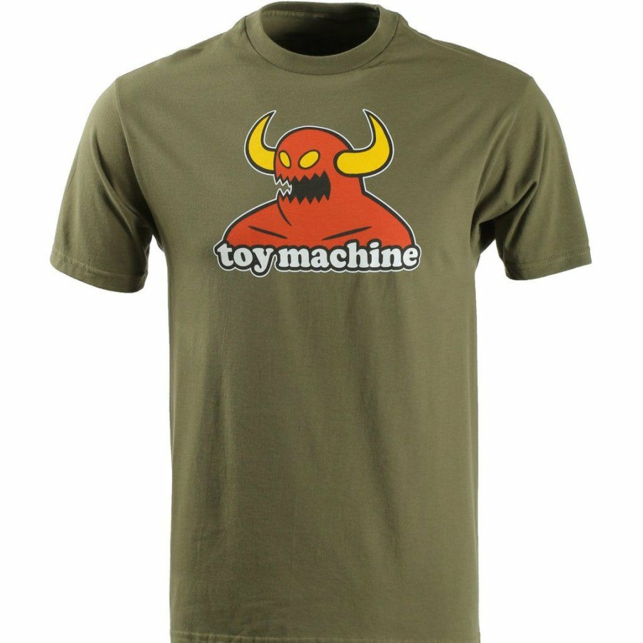 Men * | Toy Machine Monster Tee Military Quality Guarantee