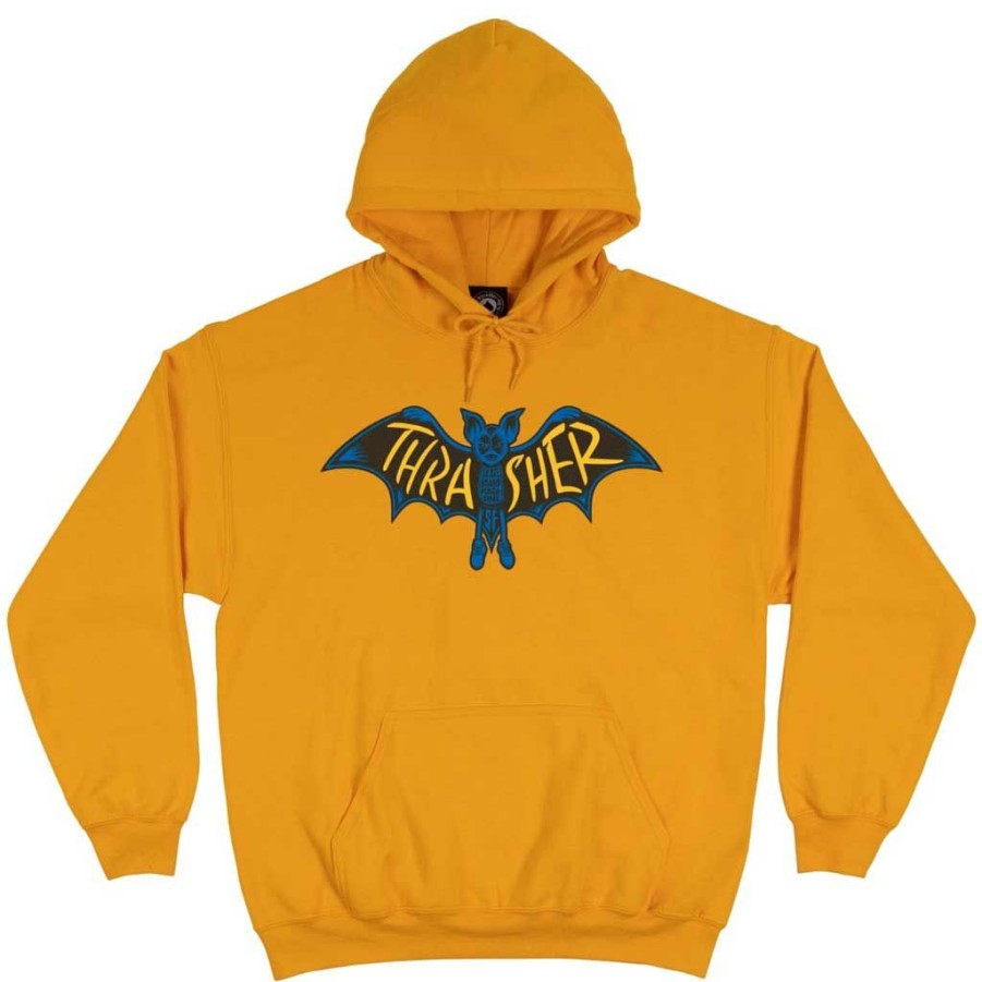 Men * | Thrasher Bat Hood Gold Closeout Sale