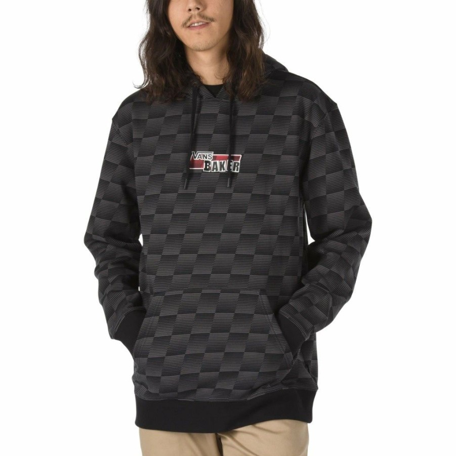 Men * | Vans X Baker Speed Check Po Hoodie Speed Check Quick Delivery