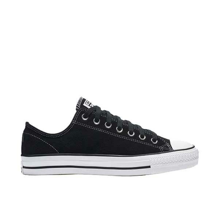 Men * | Converse Ctas Pro Ox Black/White/Suede Closeout Sale