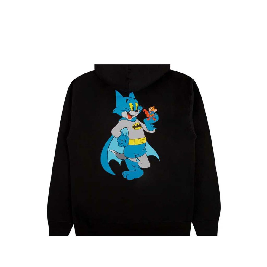 Men * | The Hundreds X Warner Bros. Tom Vs Jerry Pullover Black Cheap Online