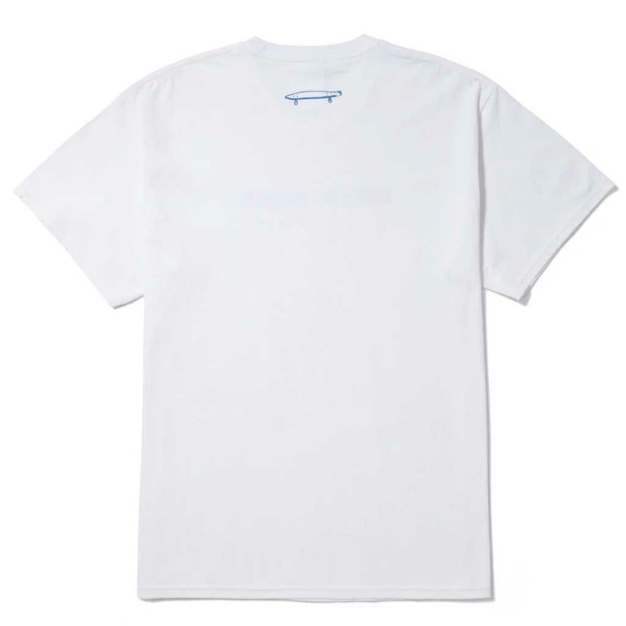 Men * | Huf X Crailtap Sorry S/S Tee White Free Delivery